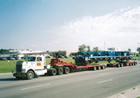 Yarbrough Transfer Trucks at work 04